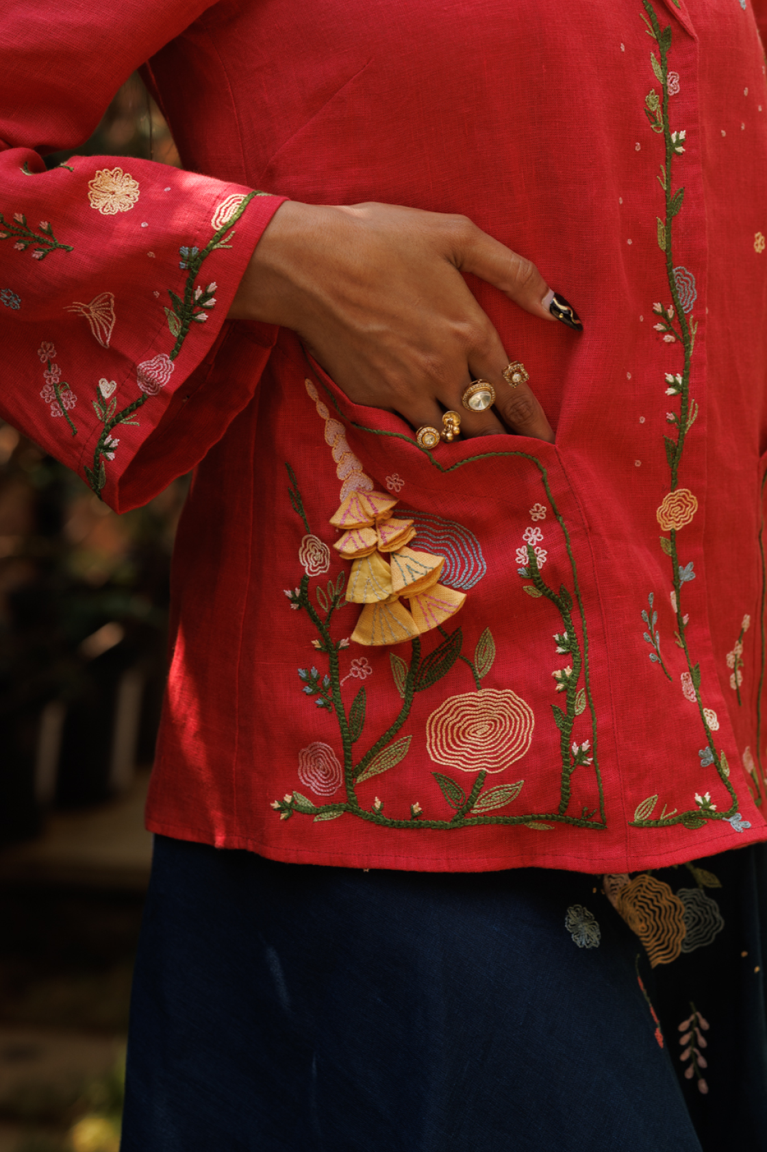 Anamika Jacket in Ember