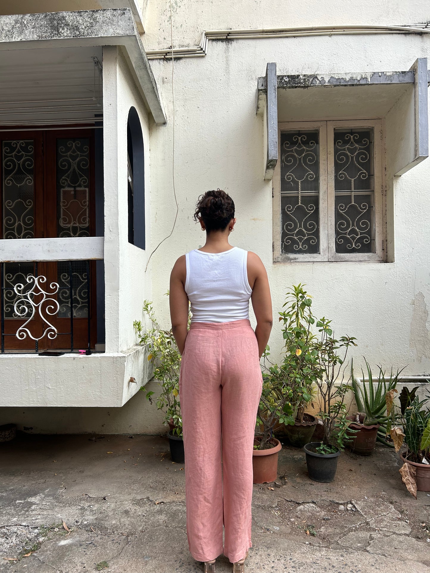 Aana - Lounge Trousers in Wild Rose