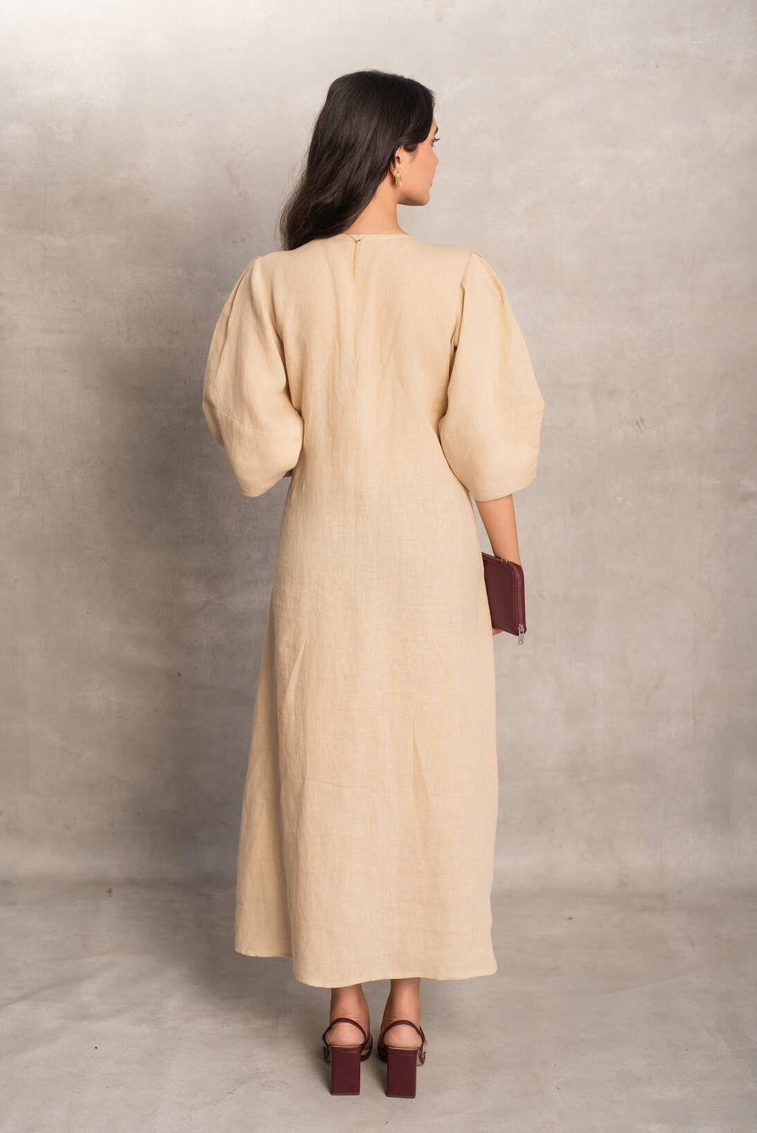 Mrunal- Maxi dress in Pearl