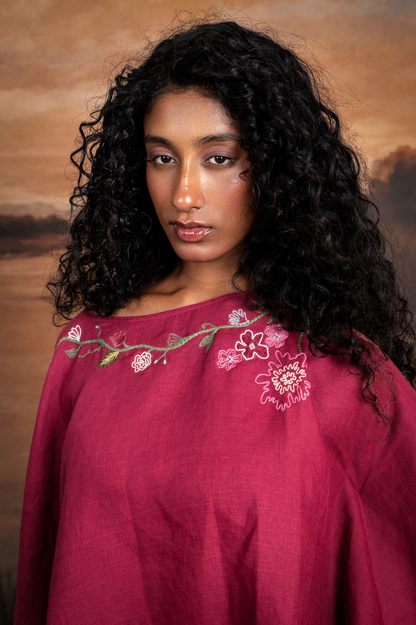 Falak in Wild Merlot