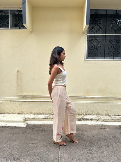 Nida - Culotte in Pearl