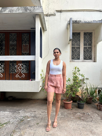 Adah - Shorts in Wild Rose