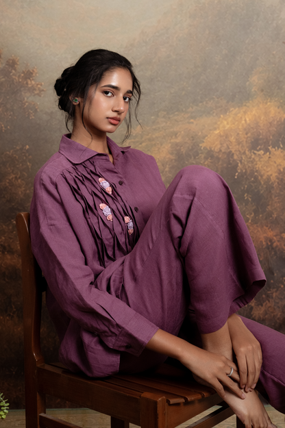Kimaya in Dusty Plum