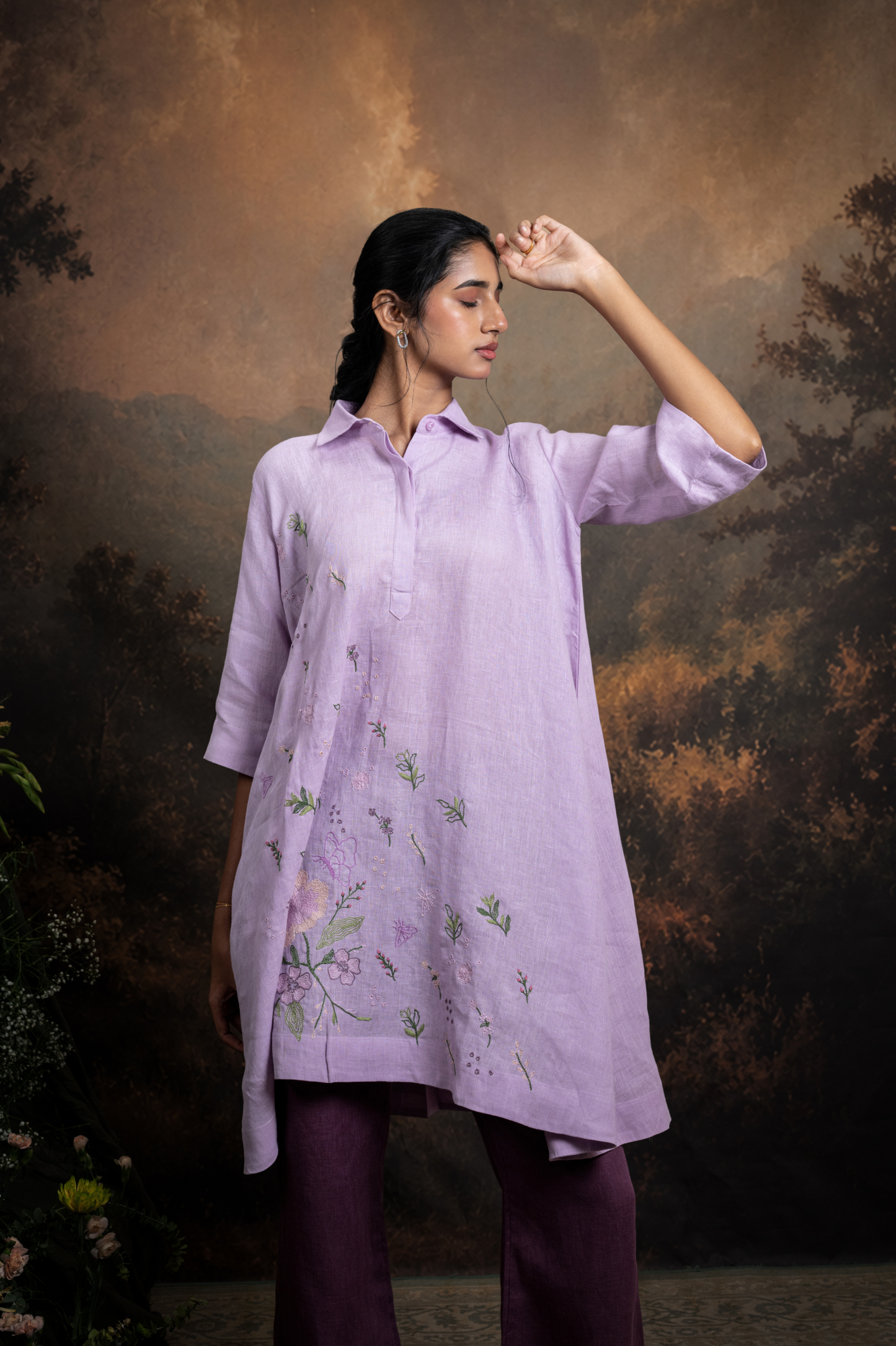 Maya in Lavender Haze