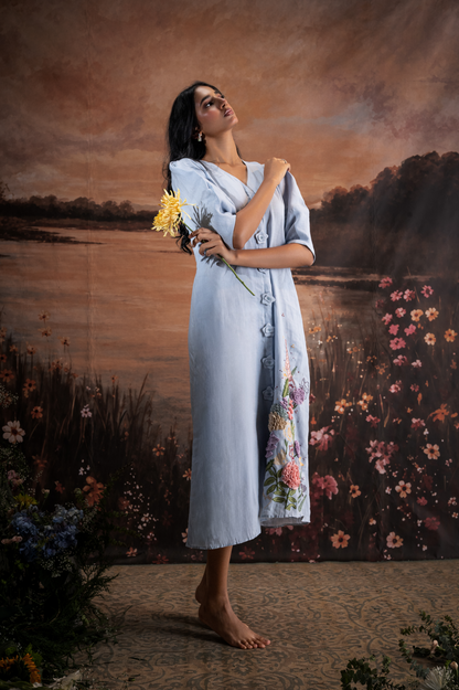 Mrunal in Blue Mist