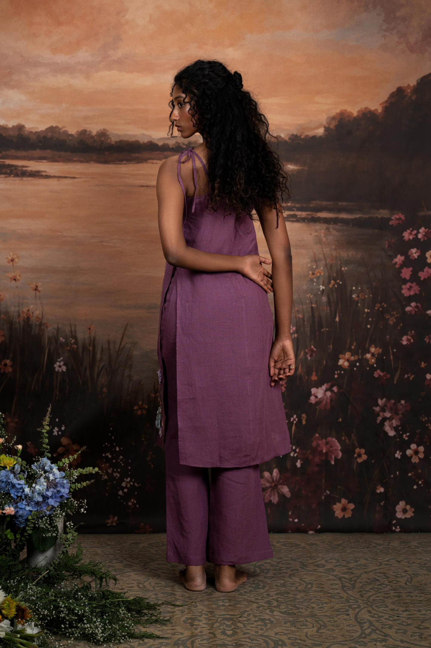 Myra in Dusty Plum