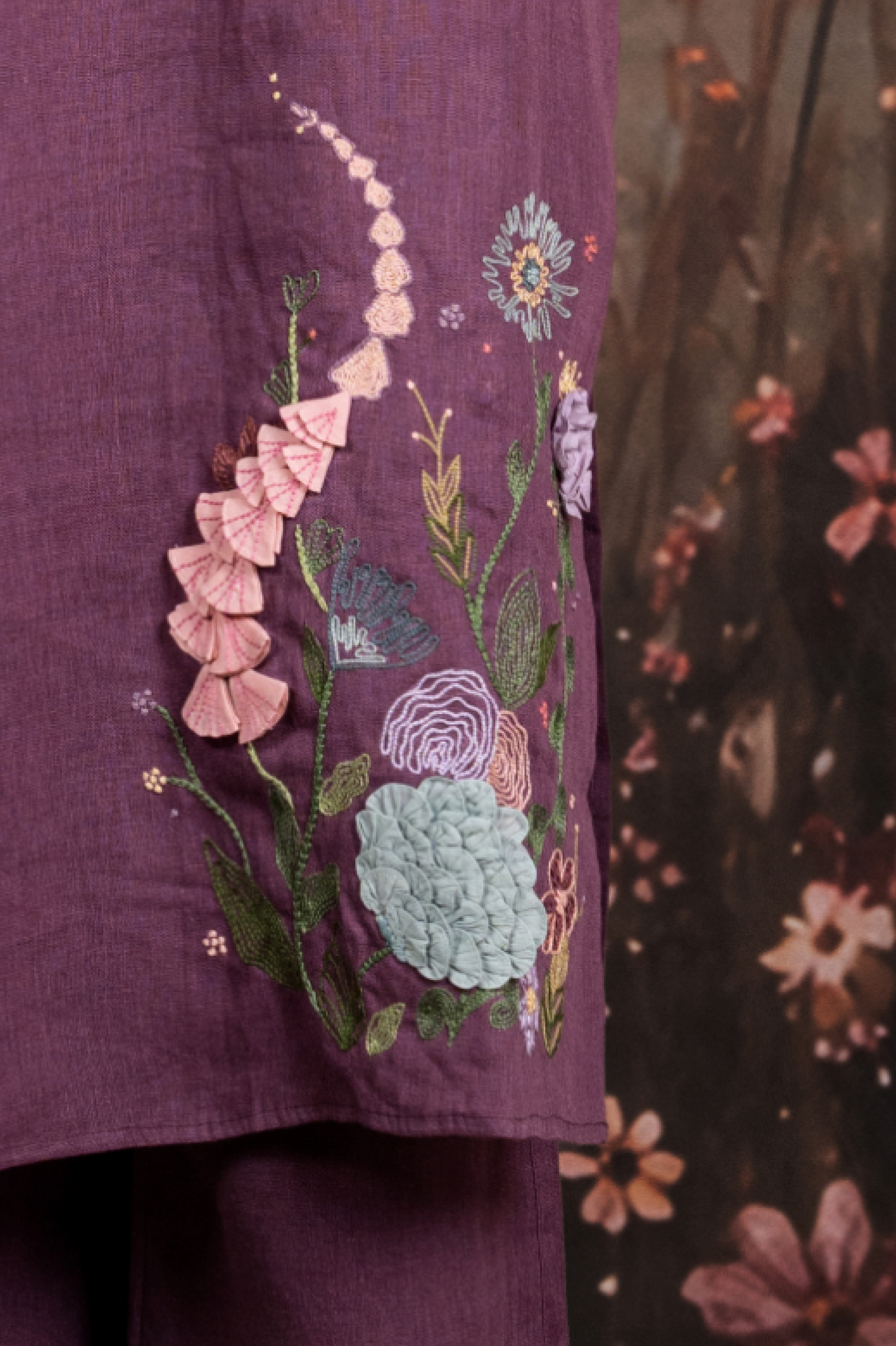 Myra in Dusty Plum