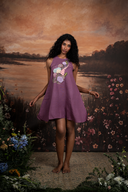 Shriya in Dusty Plum