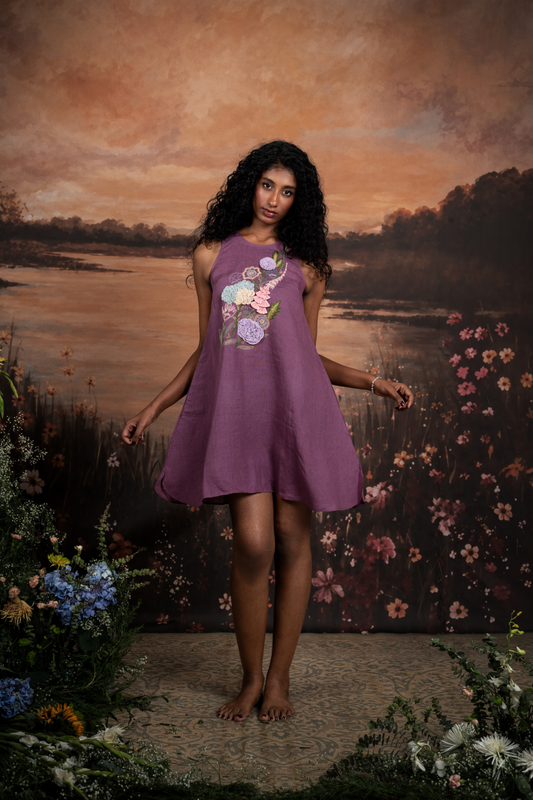 Shriya in Dusty Plum