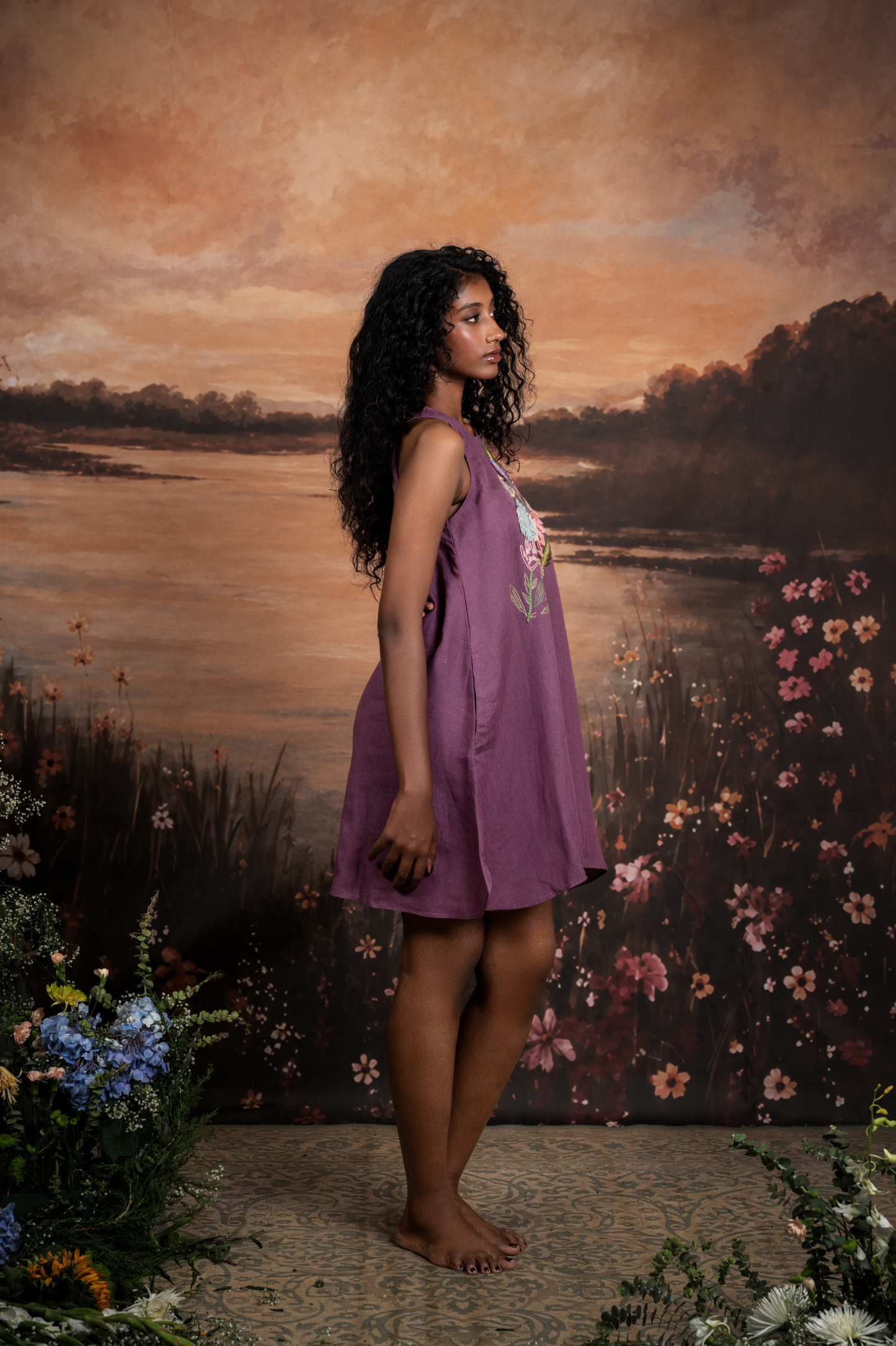 Shriya in Dusty Plum