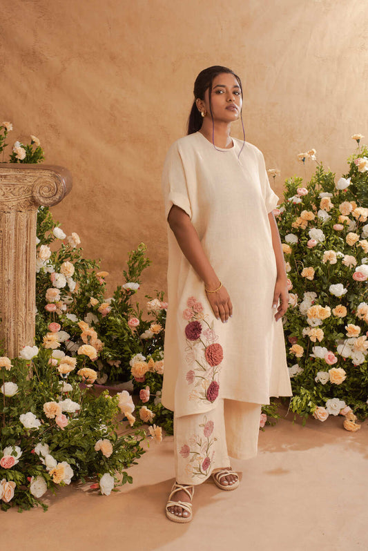 Nida - Culotte in Pearl