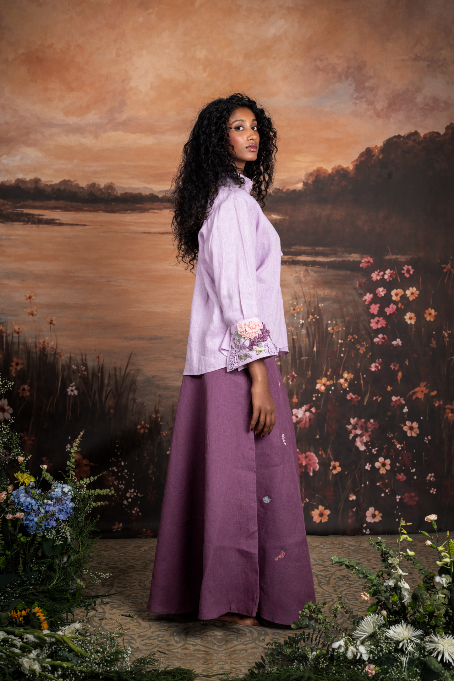 Urmi in Lavender Haze